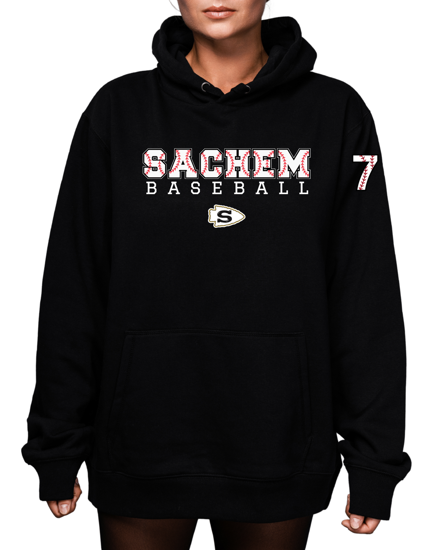 Personalized Baseball Hoodie