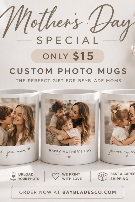 Custom Photo Mug – Personalized Gift for Moms, Families & Teams