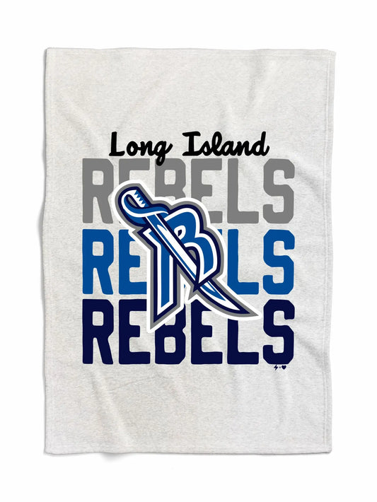 Long Island Rebels Sweatshirt Blanket