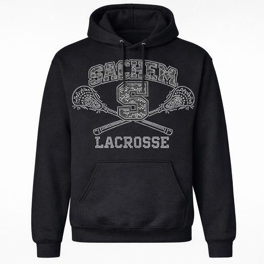 Camo Sachem Lax Rhinestone Sweatshirt